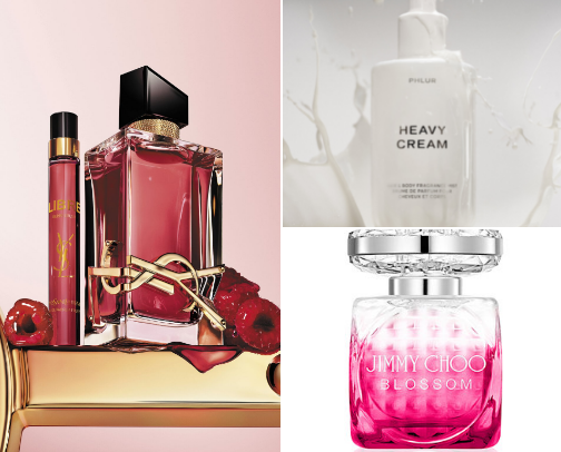 My Favorite Body Sprays & Perfumes. cover photo collage