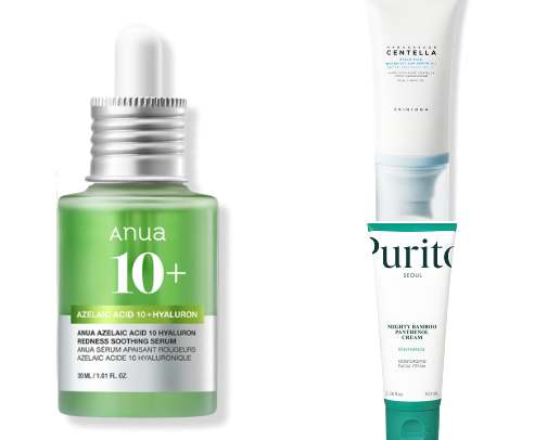 My affordable Korean skincare routine that saved my sensitive acne prone skin cover photo collage