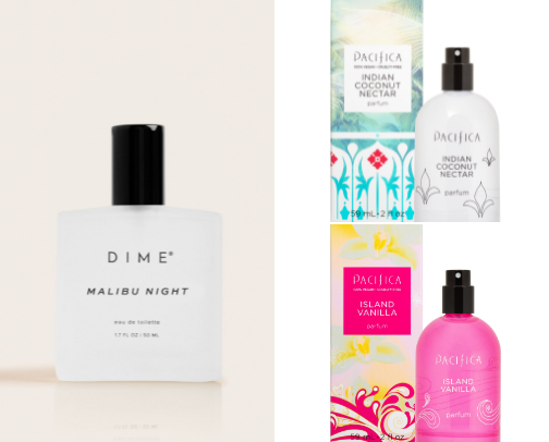 Favorite perfumes cover photo collage