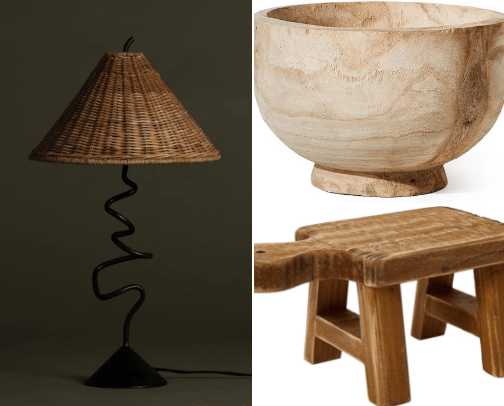 Organic modern home living cover photo collage