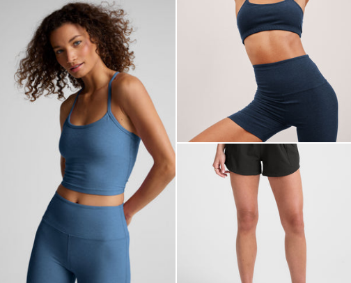 Workout outfits that give me confidence. cover photo collage