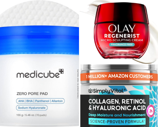 Beauty Shelf: Skincare Essentials cover photo collage