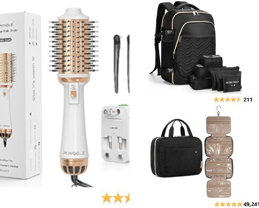 Jetsetter's Must-Haves | Travel Made Easy | Wanderlust Essentials cover photo collage