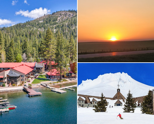 Amazing USA Accommodations for Solo, Senior, or Family Travellers cover photo collage