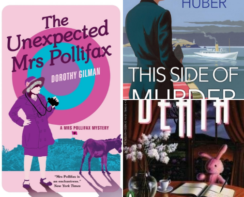 Cozy Mysteries that feel like a break from this crazy world! cover photo collage