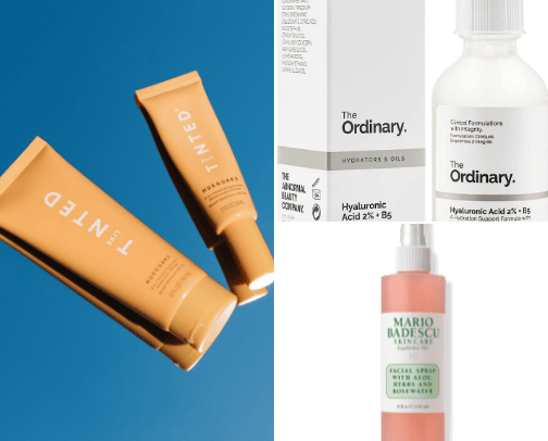 My Tried and True Skin Care That I Use Daily cover photo collage