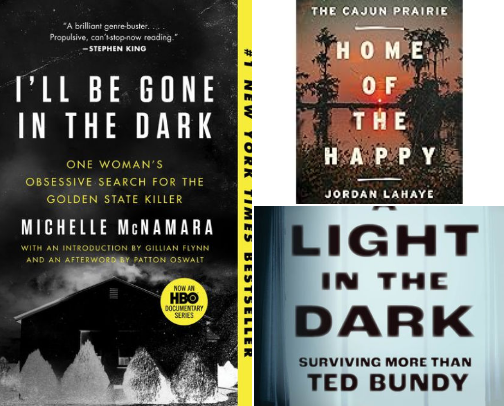 True Crime Memoirs cover photo collage