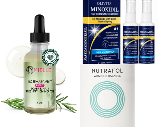 Hair Fall SOS, Haircare Heroes for Stronger, Fuller-Looking Hair cover photo collage