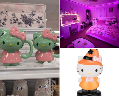 Hello Kitty Finds cover photo collage