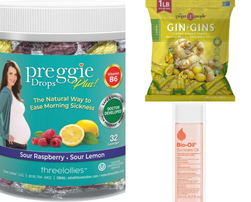 Things Helping Me Through Pregnancy cover photo collage