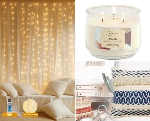 Things That Make My Room Cozy 🤎🧸✨ cover photo collage
