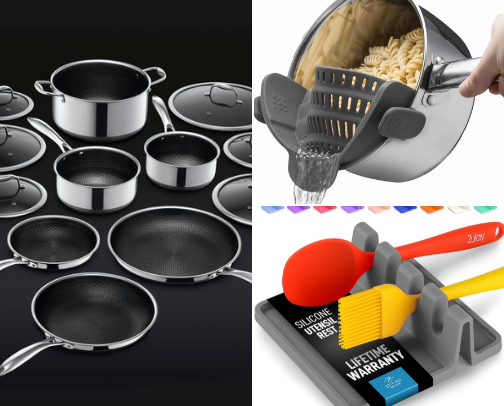 HOME AND KITCHEN cover photo collage