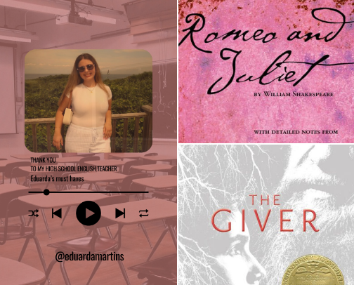 Thank You to my High School English Teacher cover photo collage