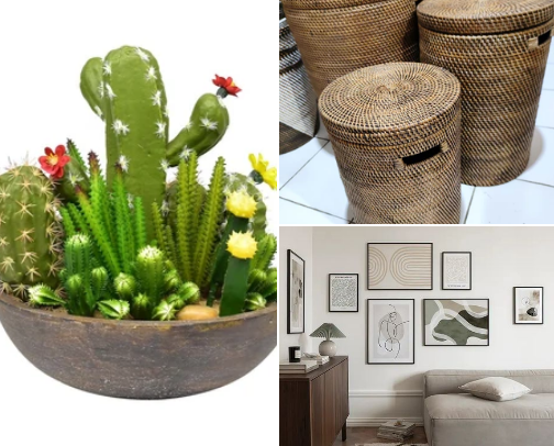 Home decor cover photo collage