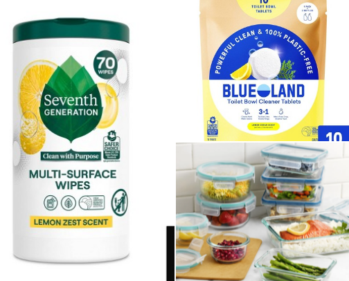 A CLEAN home is a HAPPY home - easy swaps for everyday cleaning products cover photo collage