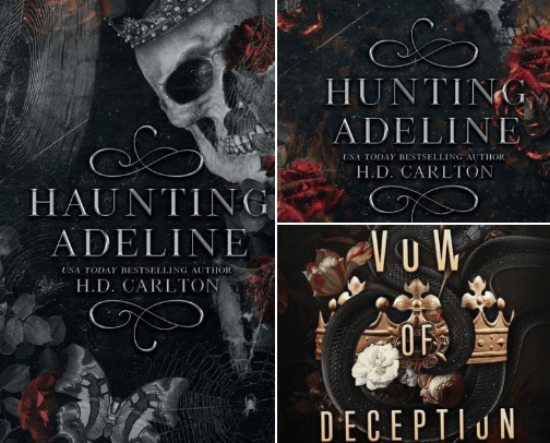 Dark Romance cover photo collage