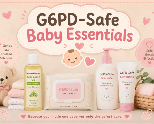 G6PD-Safe Baby Essentials 👶🏻🩷 cover photo collage