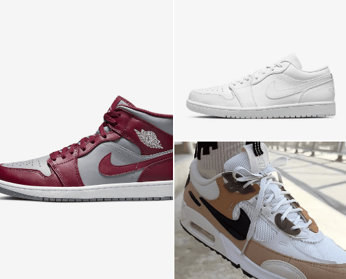 shoes and sneakers cover photo collage