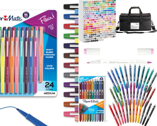 Aesthetic school supplies everyone loves ✨ cover photo collage