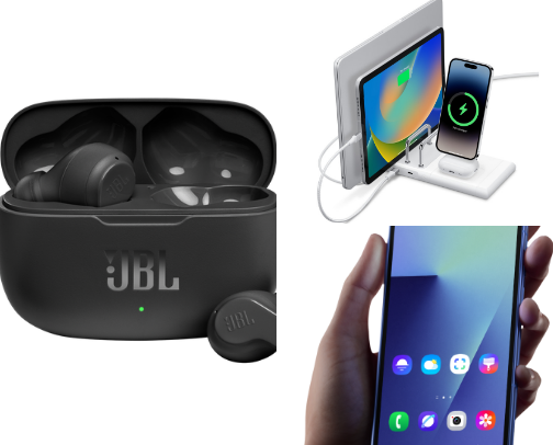 Celphone accessories cover photo collage