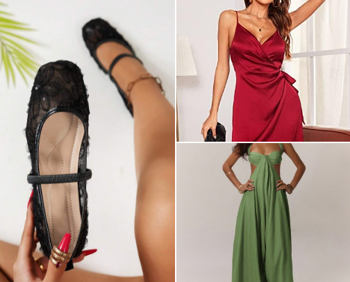 Looking stylish on a budget - Shein cover photo collage