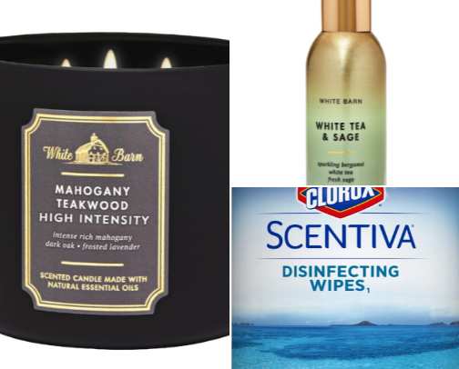 Smell goods for home cover photo collage