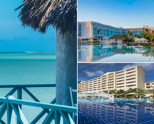 A holiday destination. The perfect getaway. cover photo collage