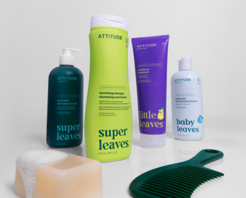 Clean products cover photo collage