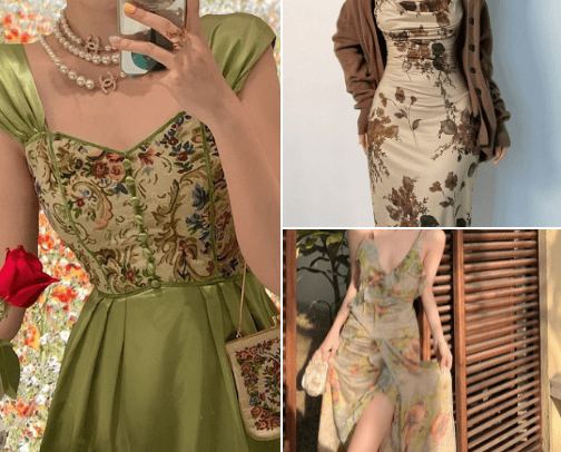 Trendy dresses 2023 cover photo collage