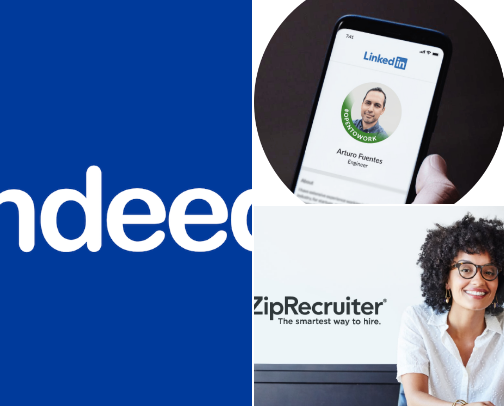 Best Job Search Websites in the USA. cover photo collage