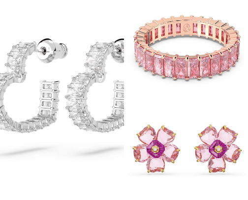 Swarovski cover photo collage