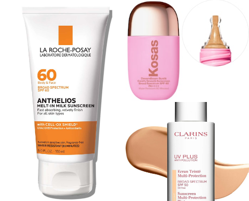Sunscreen for Dry Skin (Hydrating & Non-Greasy) cover photo collage