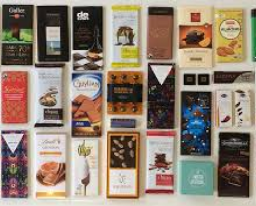 Catálogo de chocolates para presentear cover photo collage