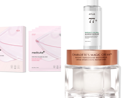 Let’s get glowly skin😌 cover photo collage