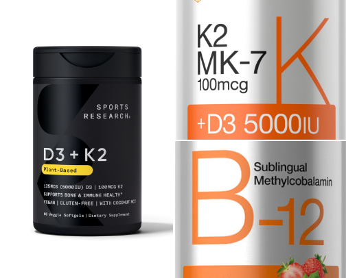 Supplements for wellness girlies cover photo collage
