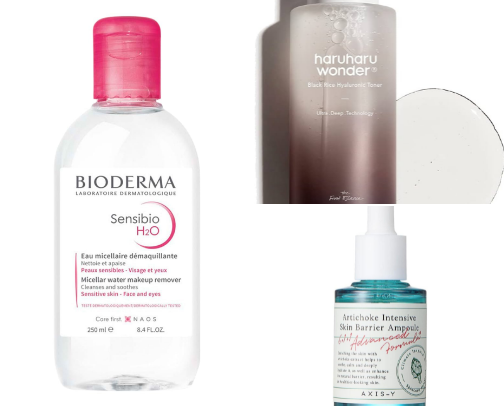 Must have skin care products on amazon cover photo collage
