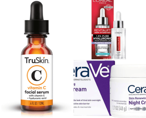 Dry Skincare Must Haves cover photo collage