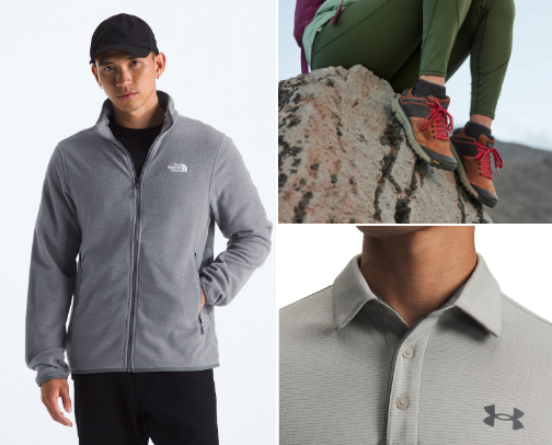 Men’s Outdoor & Travel Clothing cover photo collage