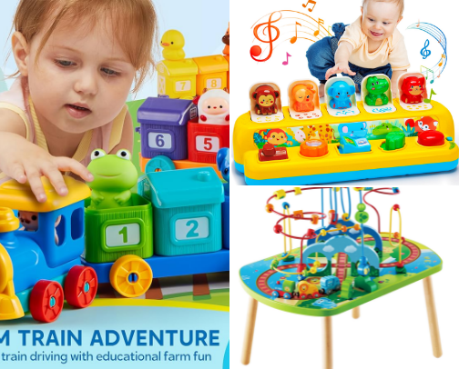 The Toys My Kids Keep Coming Back For(And Yours Will Too!) cover photo collage