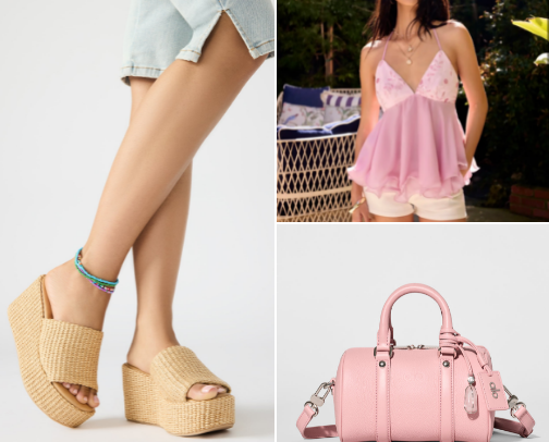 Stepping Into Spring 2026 👛🌷✨ cover photo collage