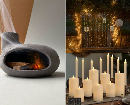 small apartment, BIG COZY ENERGY cover photo collage