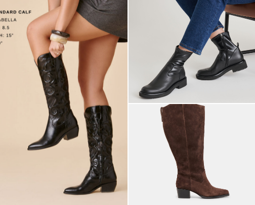 Plus Size Friendly Shoes 👢 cover photo collage