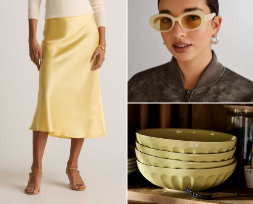 Melting For These Butter Yellow Finds cover photo collage