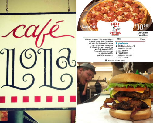 Lafayette, Louisiana Best Restaurants + Meals cover photo collage