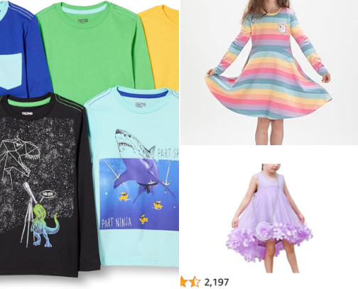 Kids’ Fashion Favorites on Amazon 🌟 cover photo collage