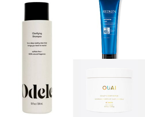 Shower Essentials - Everything you'll find in my shower cover photo collage