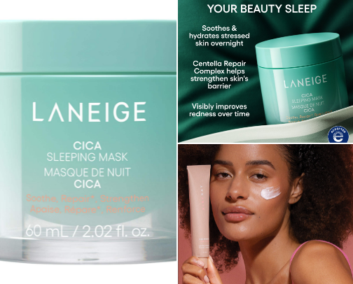 Beauty Sleep: Overnight Face & Lip Masks 🌟🌟😊👄 cover photo collage