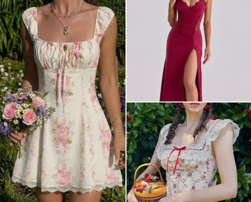 My favourite dresses cover photo collage