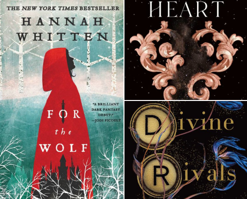 Romantasy Books with Cozy Winter Settings cover photo collage