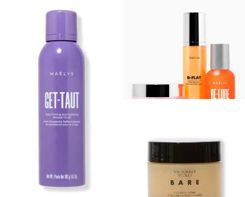 Body care for luscious soft skin cover photo collage